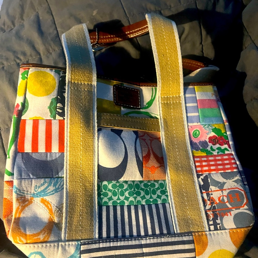 Coach hand bag